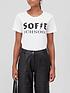 sofie-schnoor-logo-print-t-shirt-whitefront