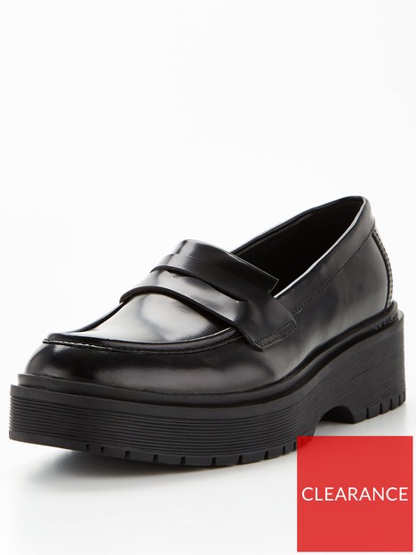 levis-shelby-chunky-slip-on-leather-shoe-black