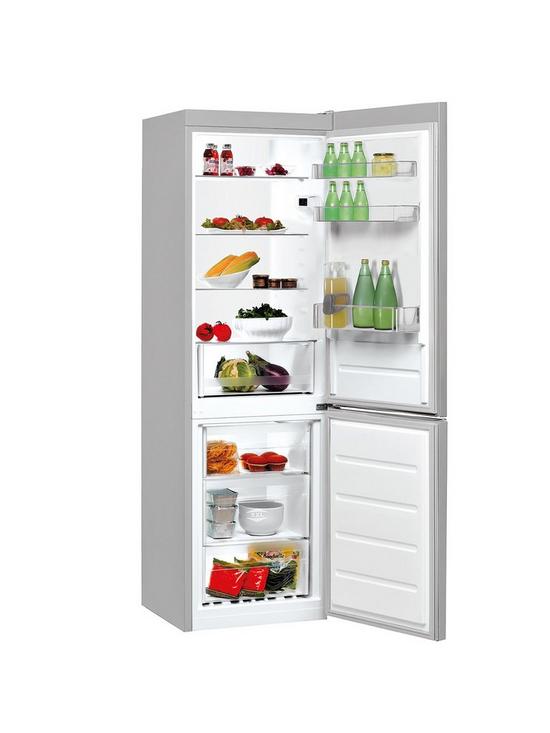 stillFront image of indesit-li8s1es-fridge-freezer-silver