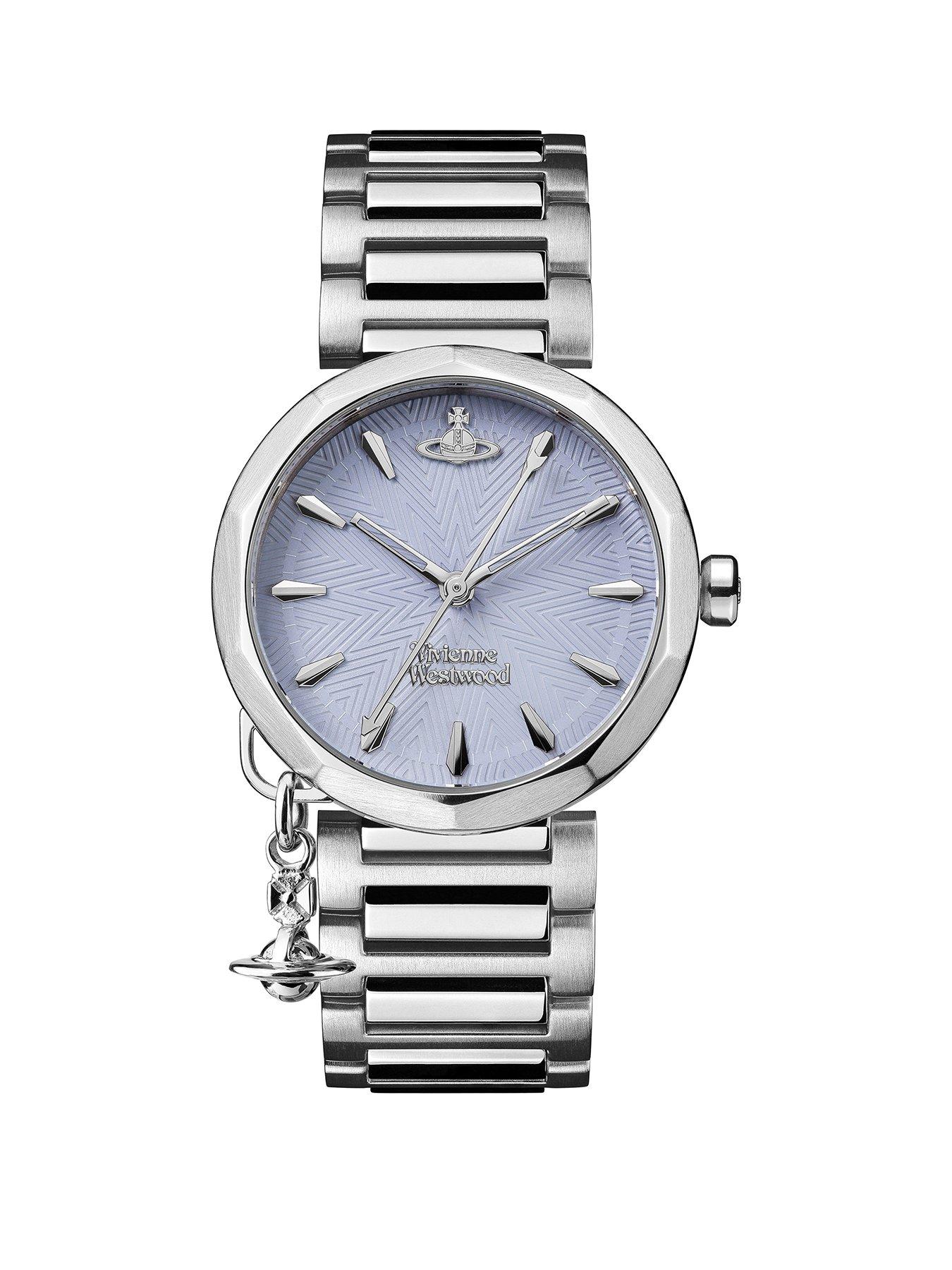 Product photograph of Vivienne Westwood Ladies Poplar Quartz Watch from very.co.uk