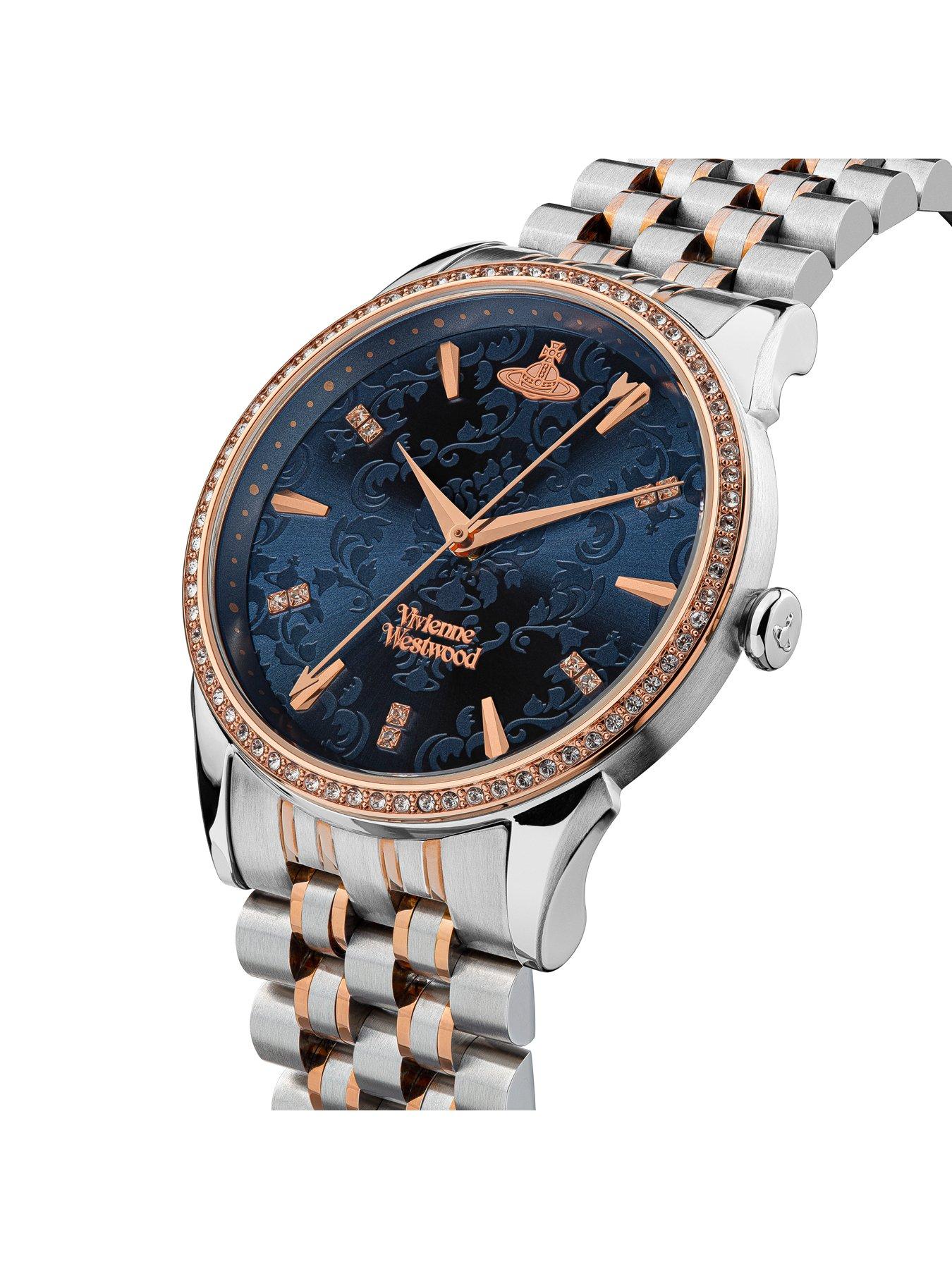 Vivienne westwood wallace rose gold tone ladies watch cheap