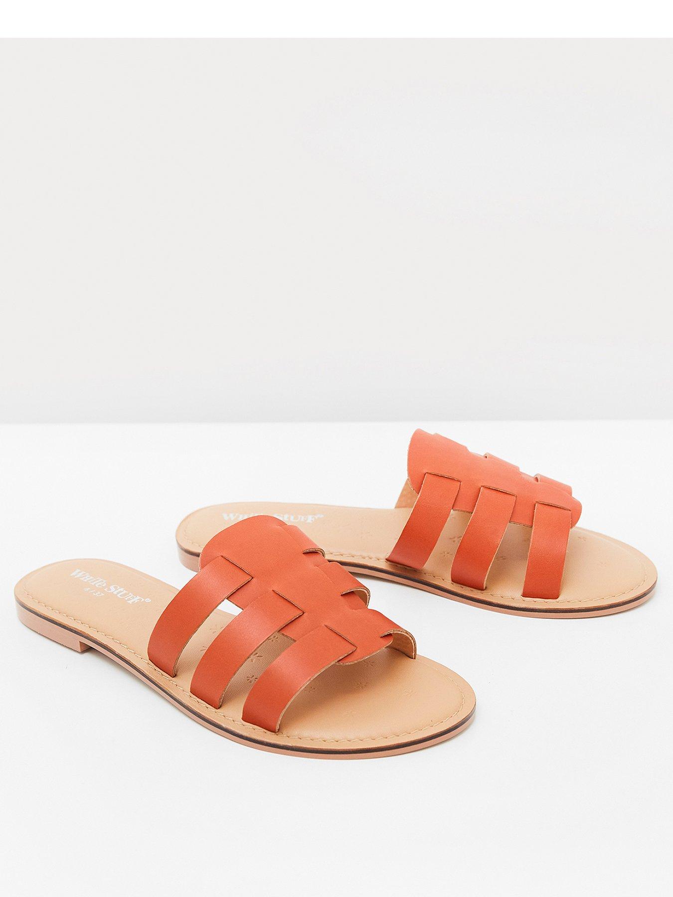 white stuff flip flops