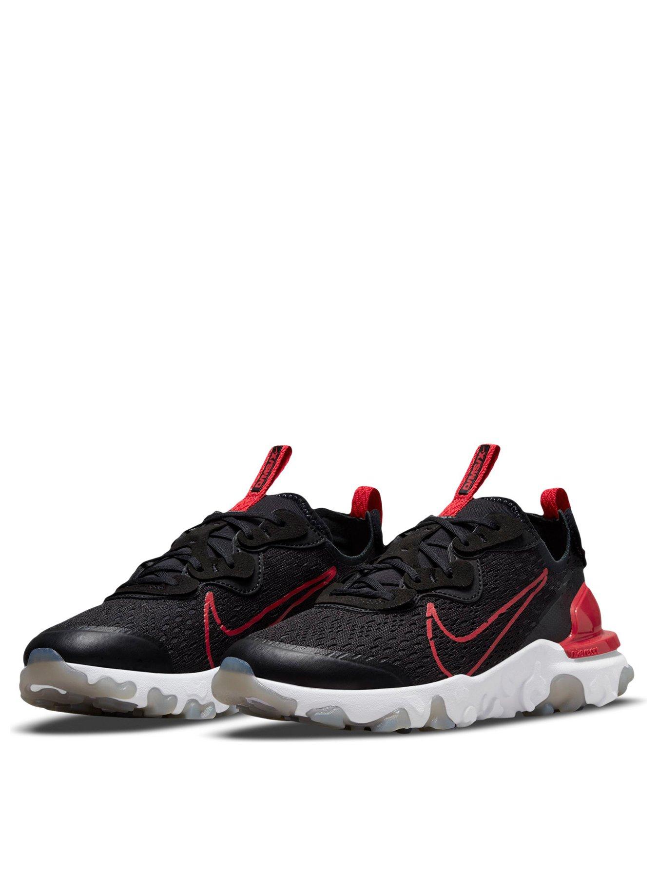 nike react vision junior all black