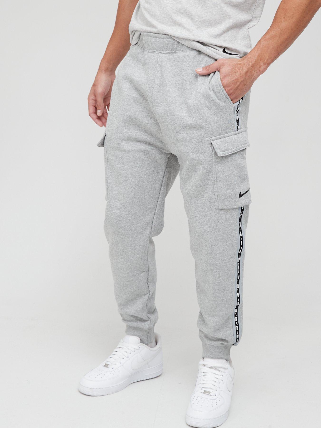nike air max cargo pants grey