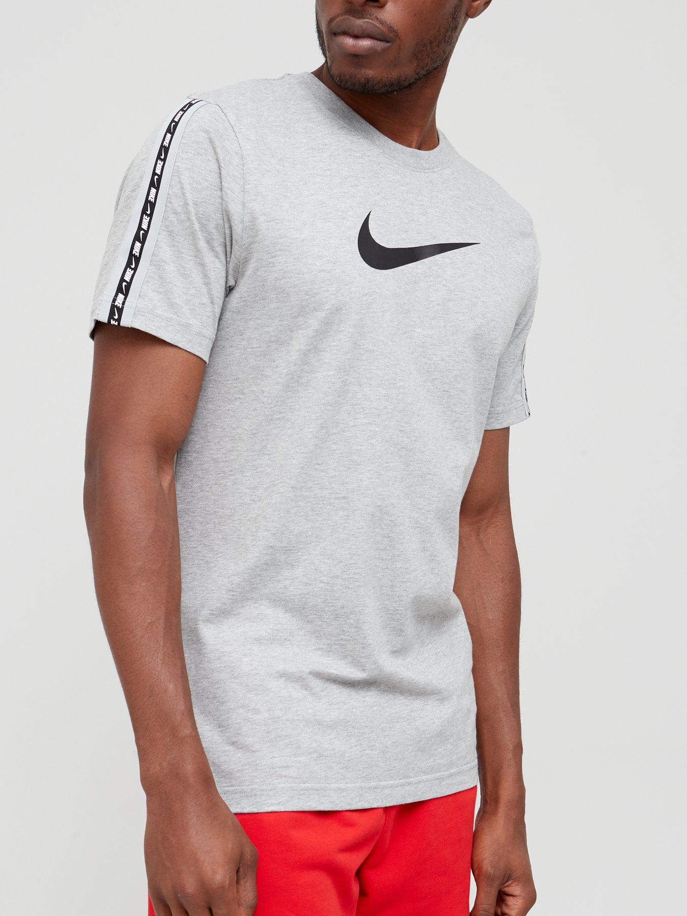Nike Repeat Swoosh Tape T-Shirt - | very.co.uk