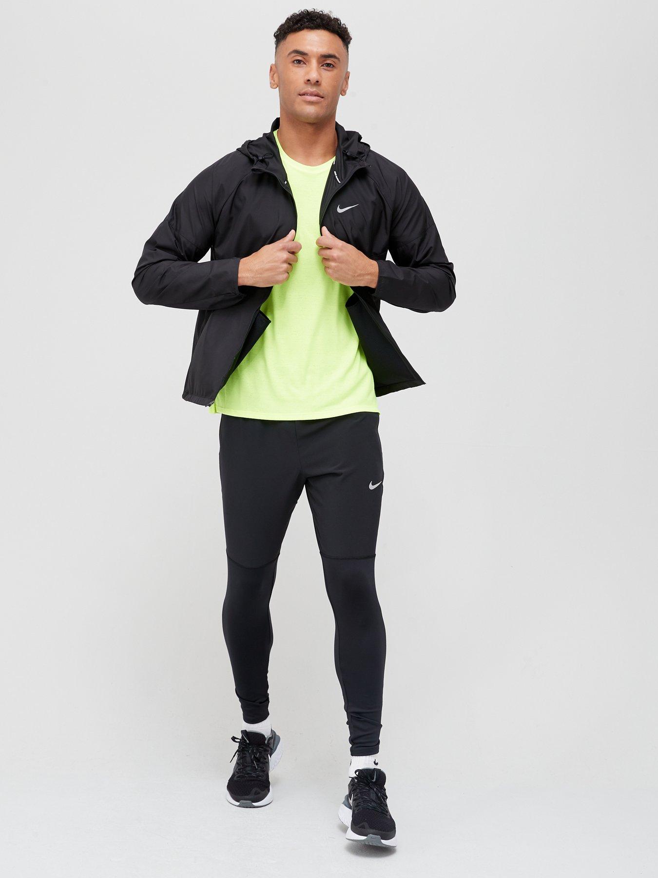 Nike mens best sale jacket black