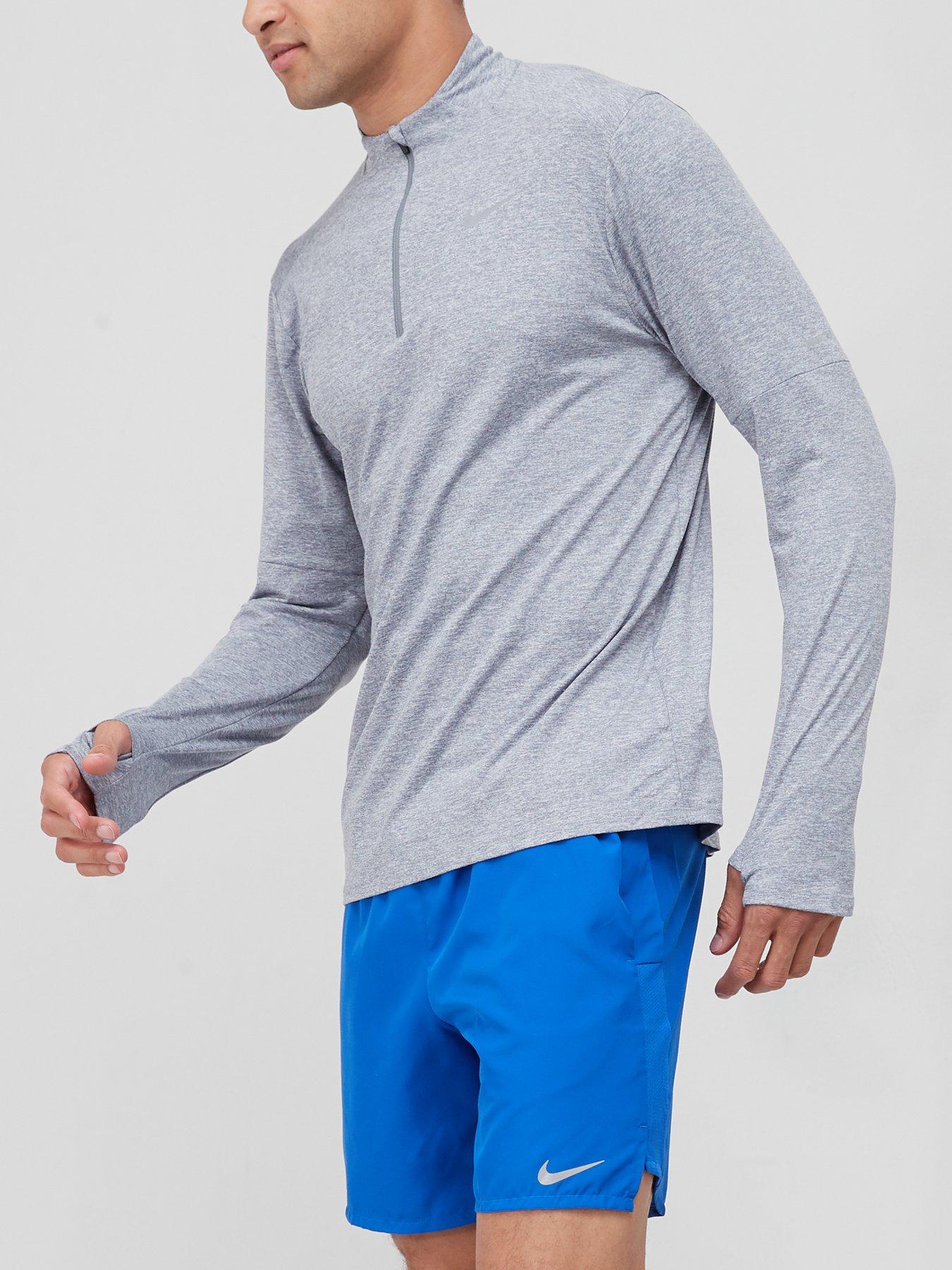 Hoodies & Sweatshirts Run Dri Fit Element Top 1/2 Zip Top - Grey