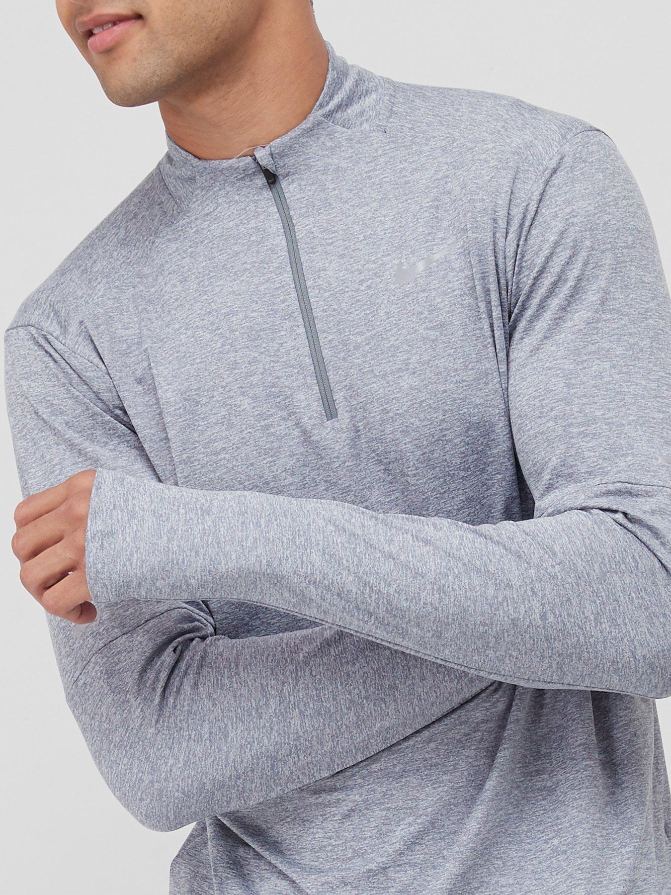 Hoodies & Sweatshirts Run Dri Fit Element Top 1/2 Zip Top - Grey