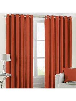 Product photograph of Riva Home Fiji Eyelet Blackout Curtains from very.co.uk