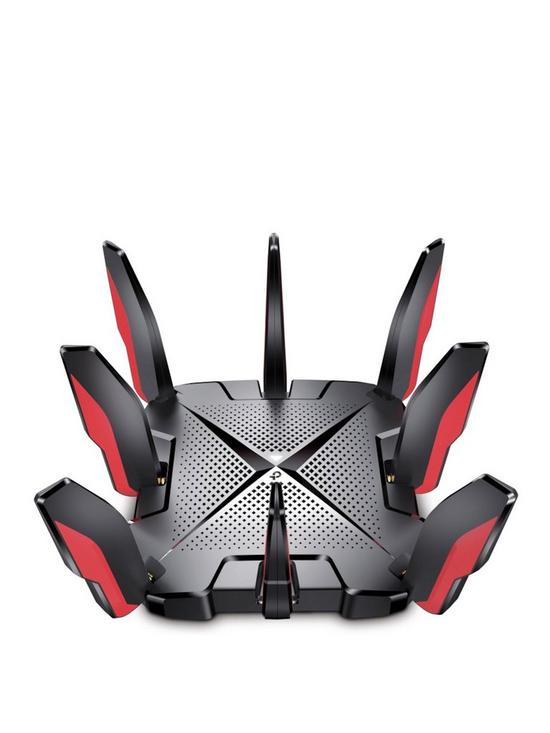 front image of tp-link-archer-gx90-ax6600-wi-fi-6-tri-band-router