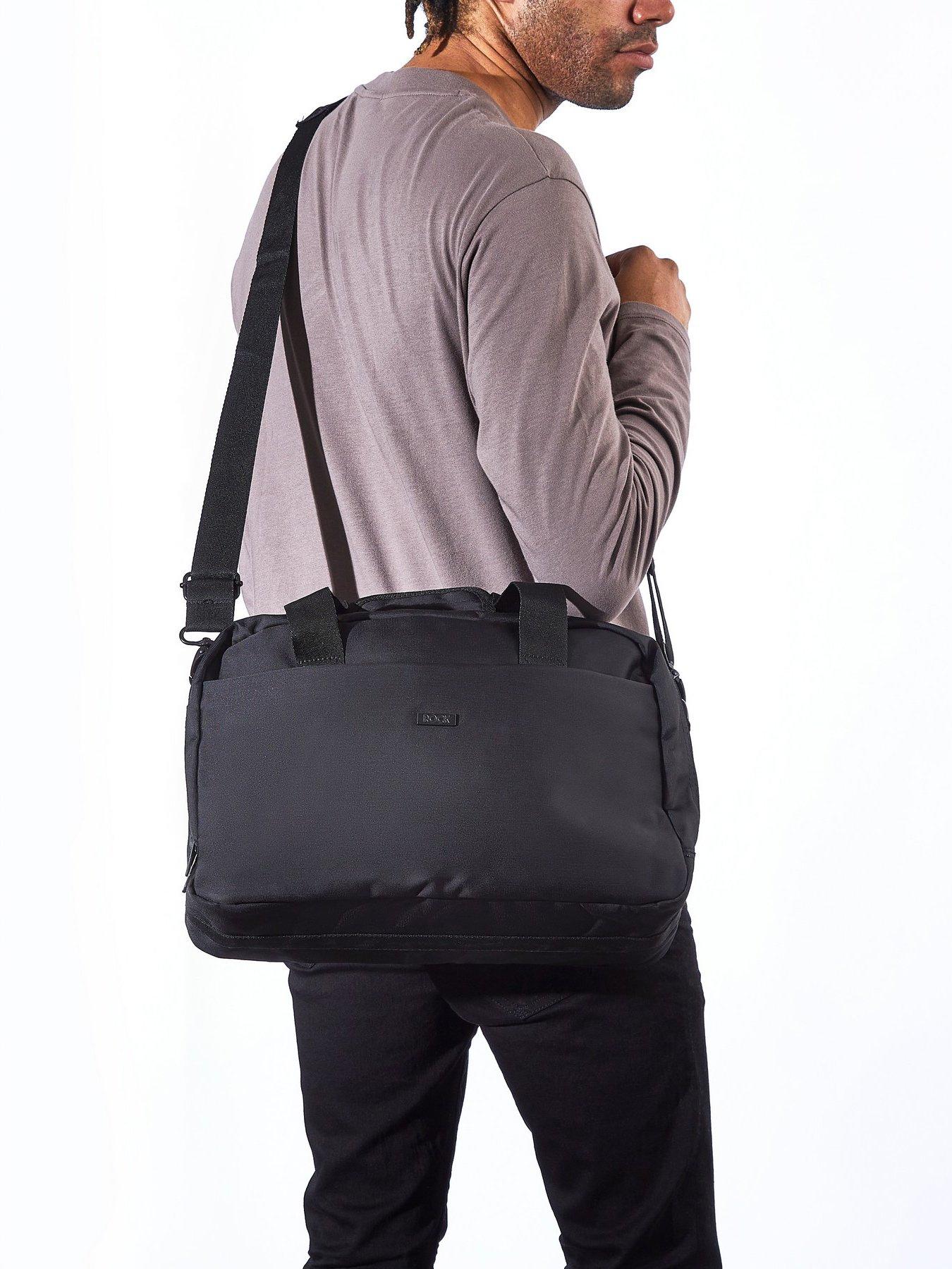 Image 3 of 5 of Rock Luggage Platinum Black Underseat Holdall