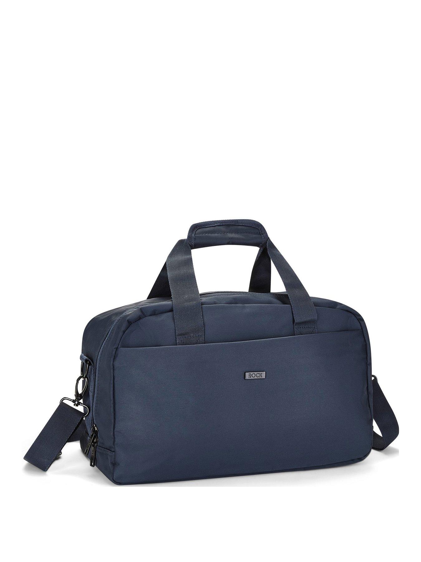 Rock Luggage Platinum Navy Underseat Holdall Very