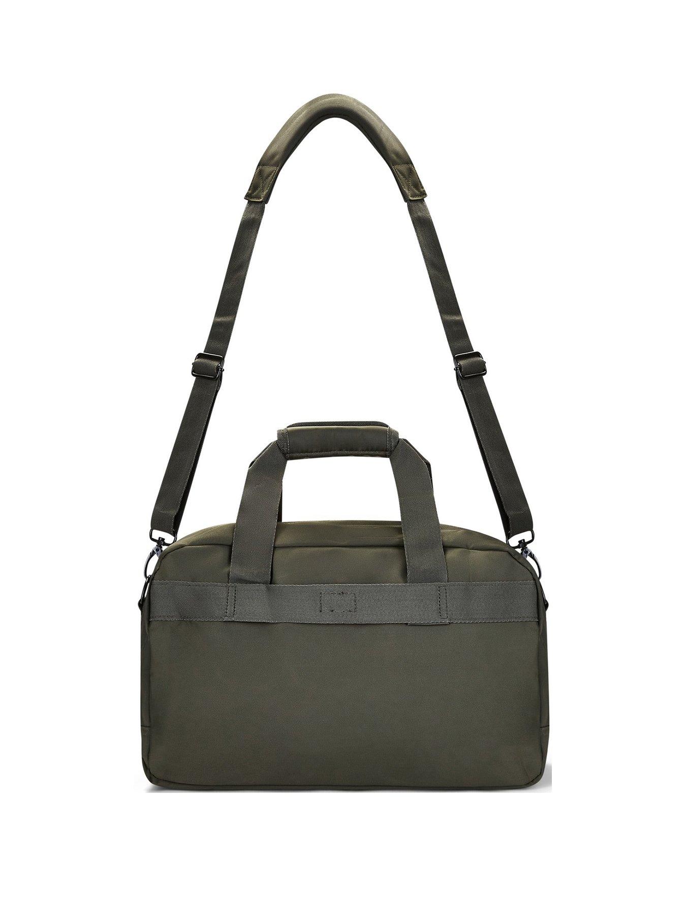Image 2 of 5 of Rock Luggage Platinum Olive Green Underseat Holdall