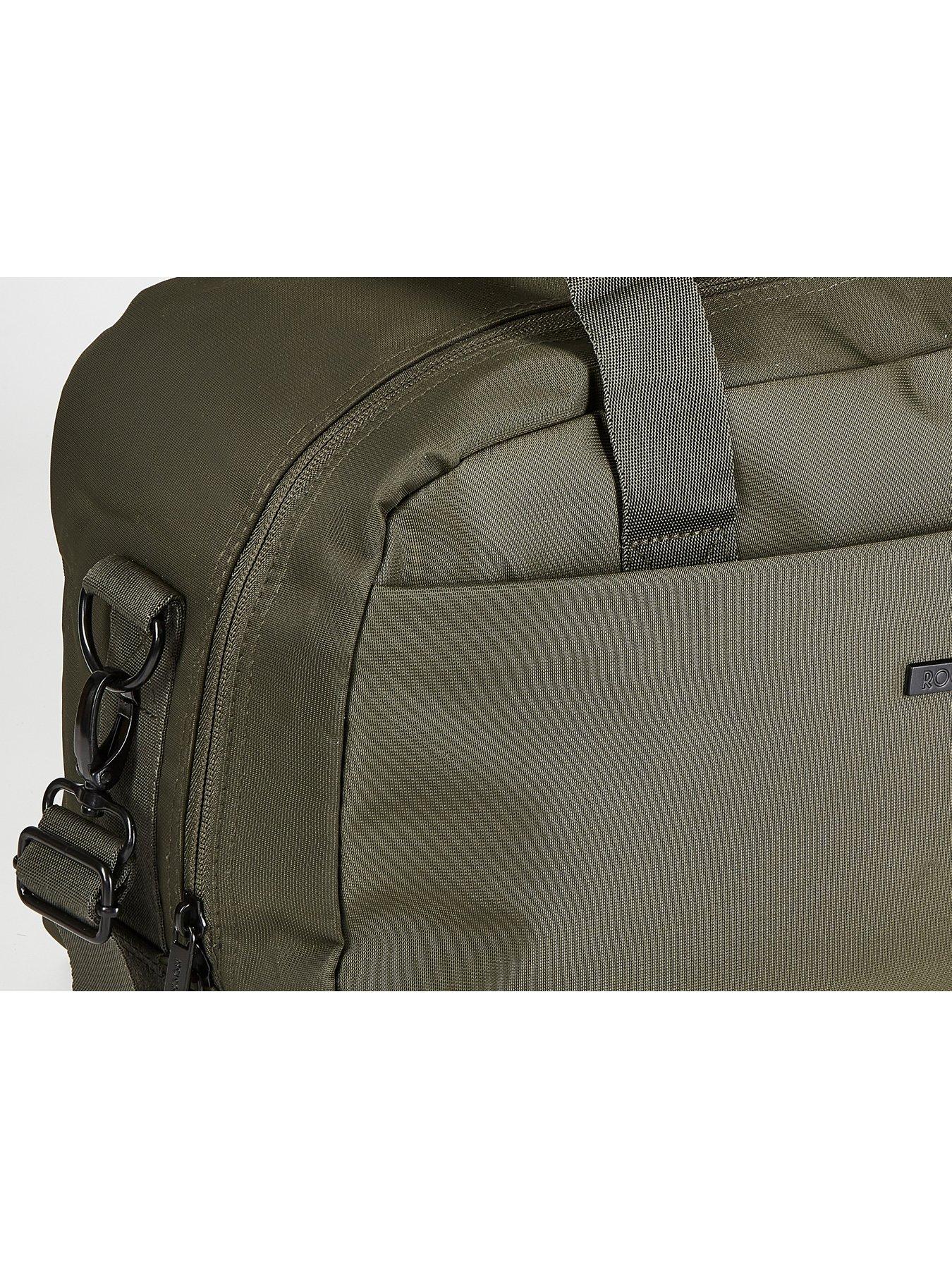 Image 5 of 5 of Rock Luggage Platinum Olive Green Underseat Holdall