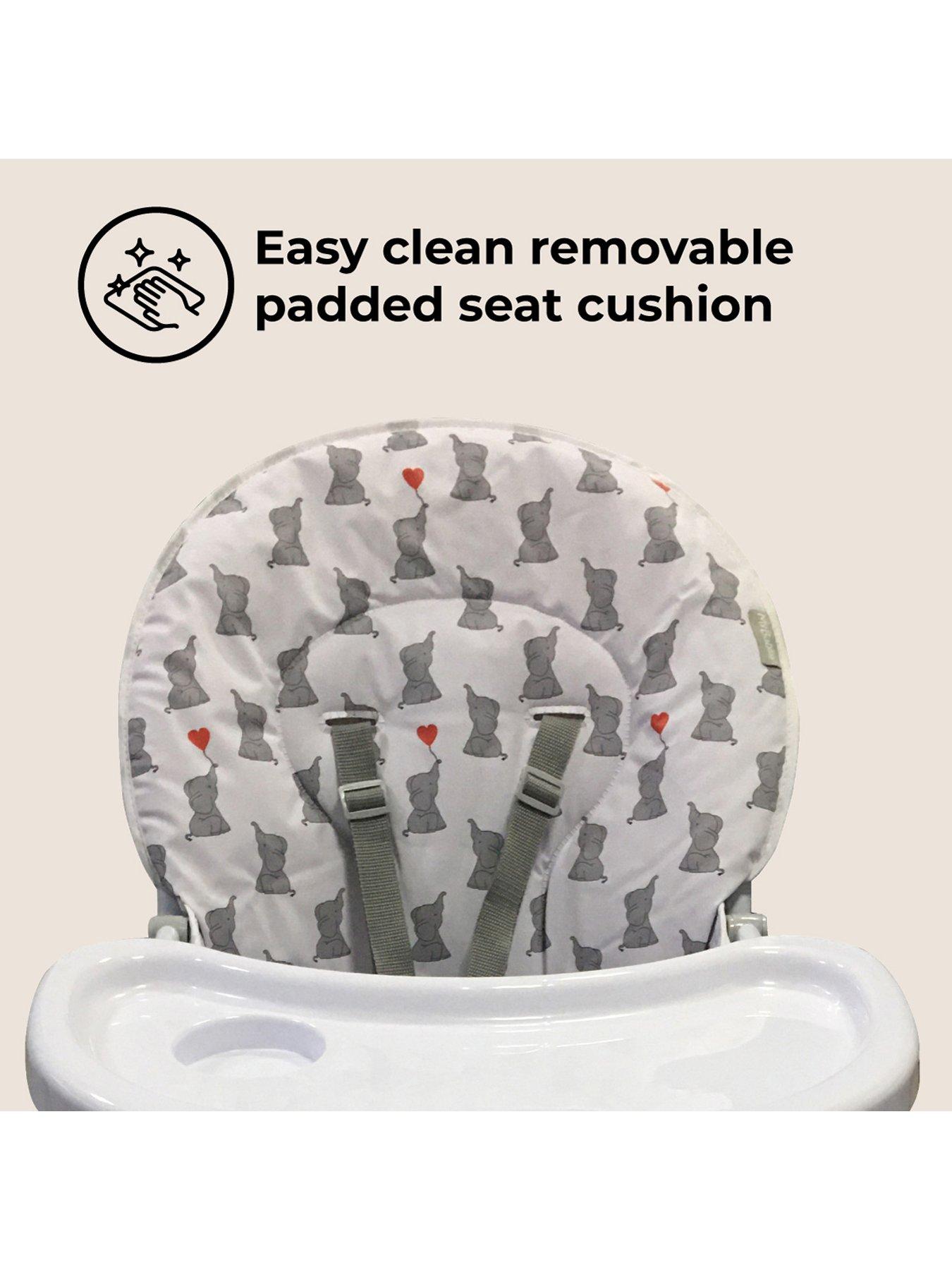 My Babiie MBHC1 Compact Highchair Elephants Very