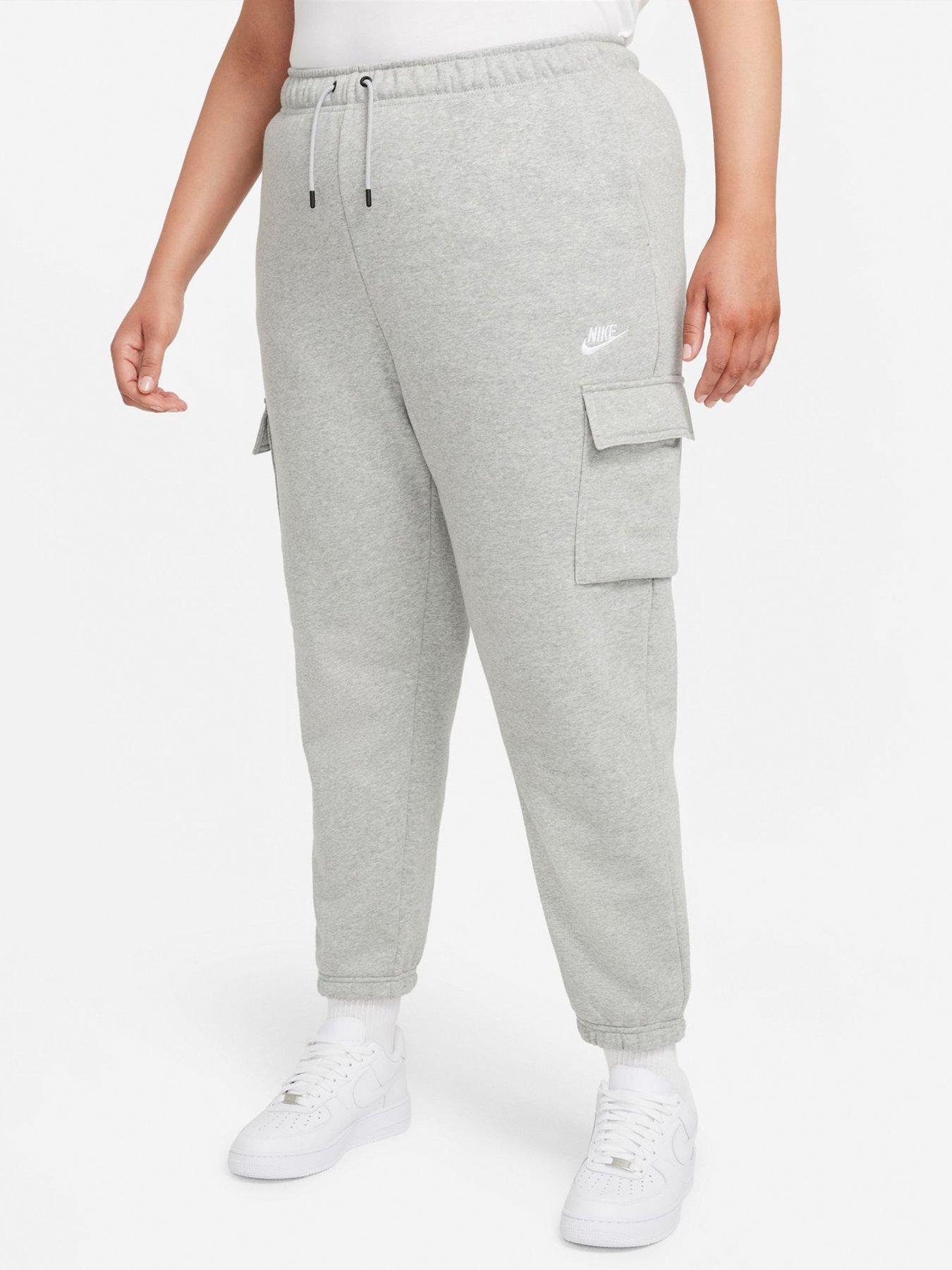 dark grey nike cargo sweatpants