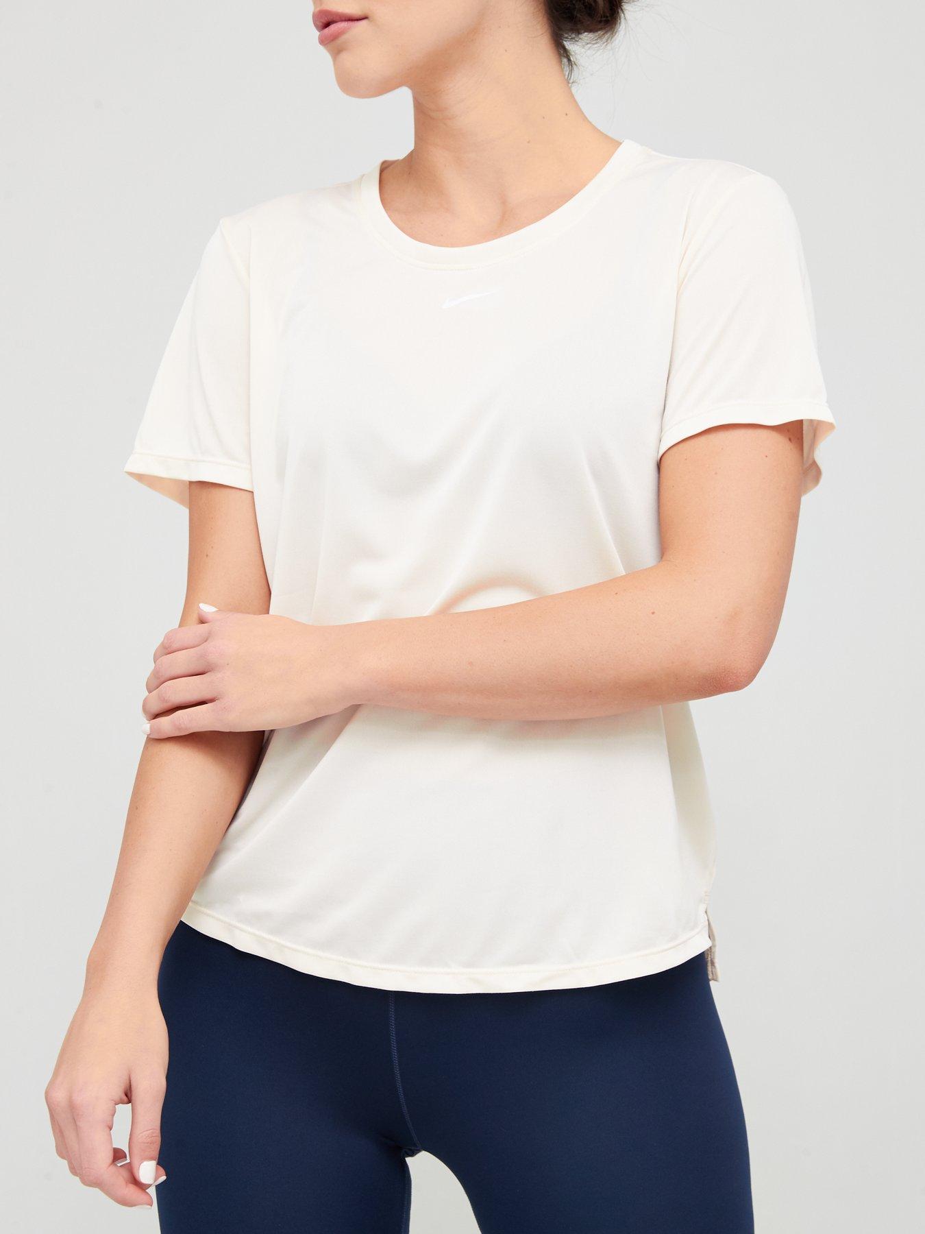 Nike The One Dri Fit T Shirt Off White