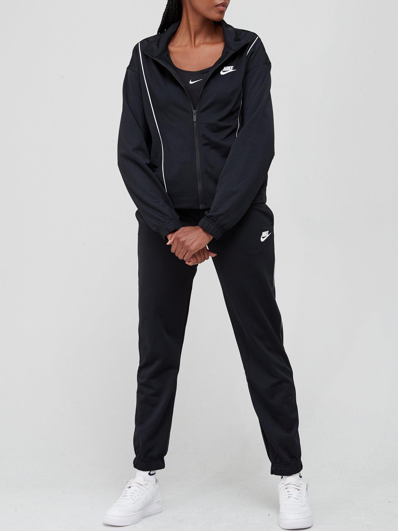Essential Tracksuit - Black | very.co.uk