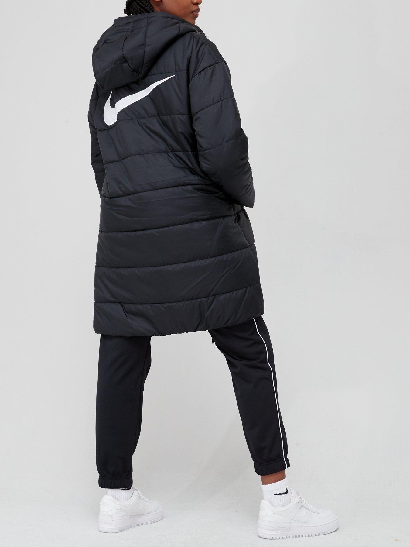 Nike NSW Classic Hooded Parka - Black | very.co.uk