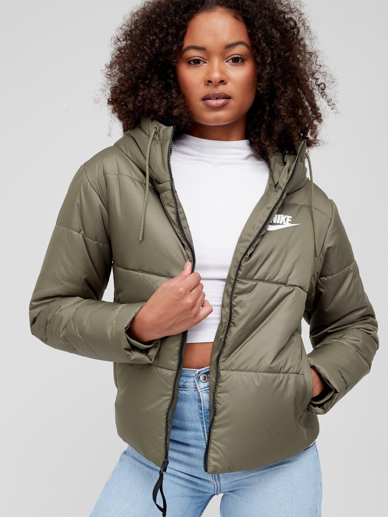 Coats & Jackets NSW Taped Detail Hooded Jacket - Olive