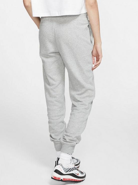 stillFront image of nike-tall-fit-nsw-essential-fleece-pants-dark-grey-heather