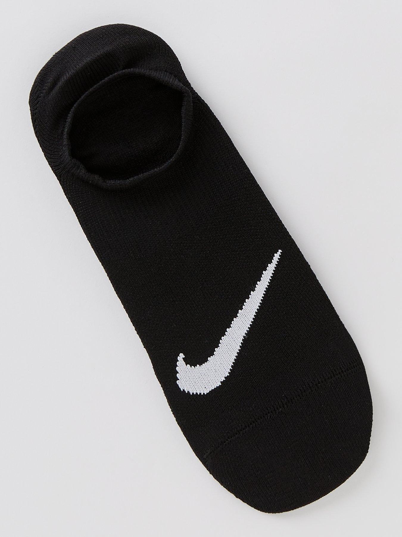 Nike 3 Pack Everyday Plus Lightweight Training Socks - Black