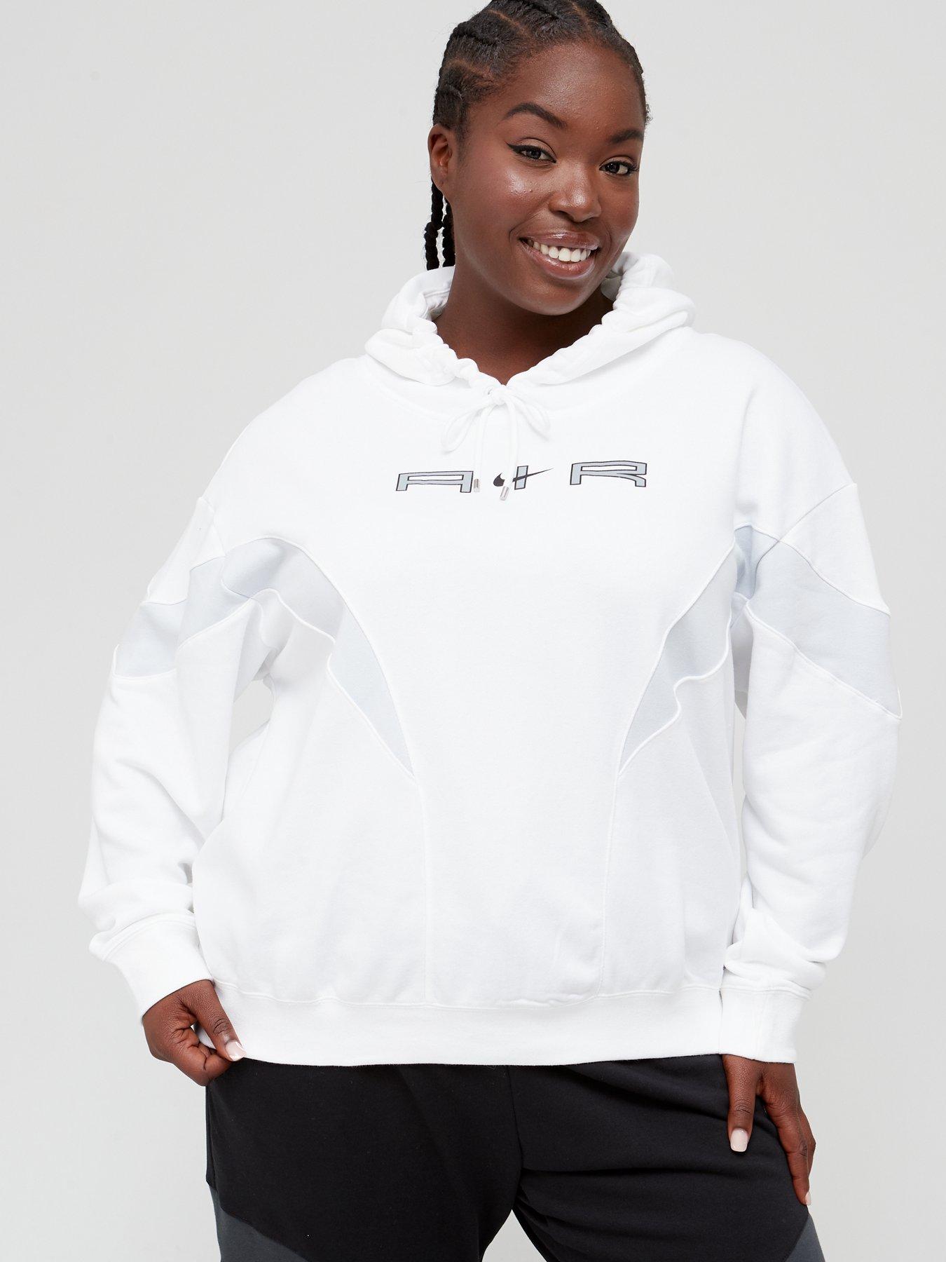 Women Air NSW Pullover Hoodie (Curve) - White