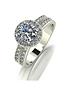  image of moissanite-9ct-white-gold-150ct-total-halo-ring