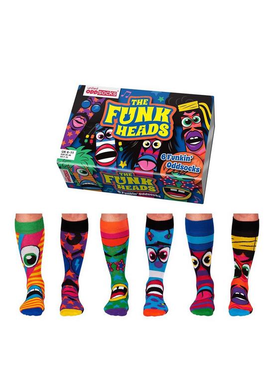 front image of united-oddsocks-funk-heads