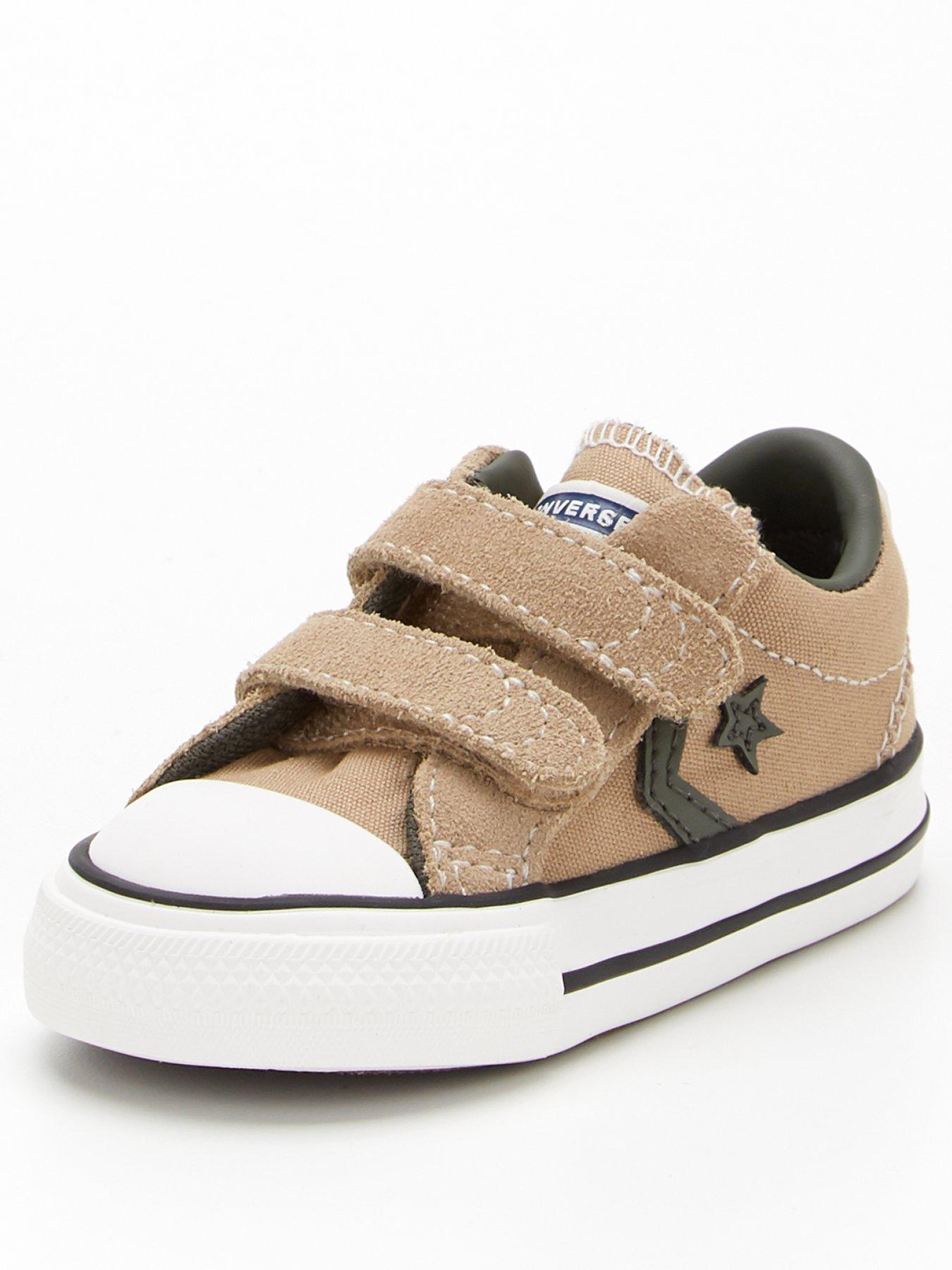 infant khaki converse