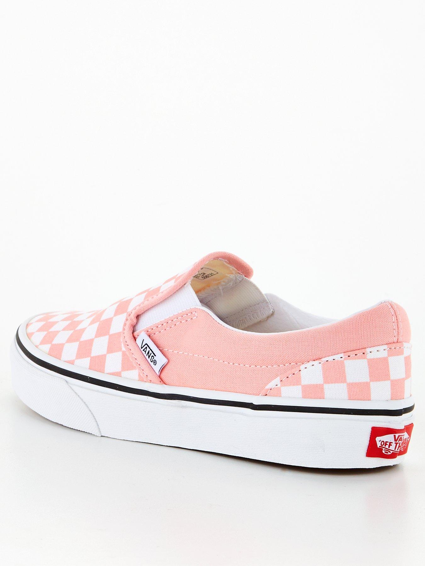 vans slip on checkerboard junior