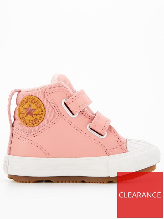 front image of converse-chuck-taylor-all-star-berkshire-boot-hi-infant-trainer-pinkwhitenbsp