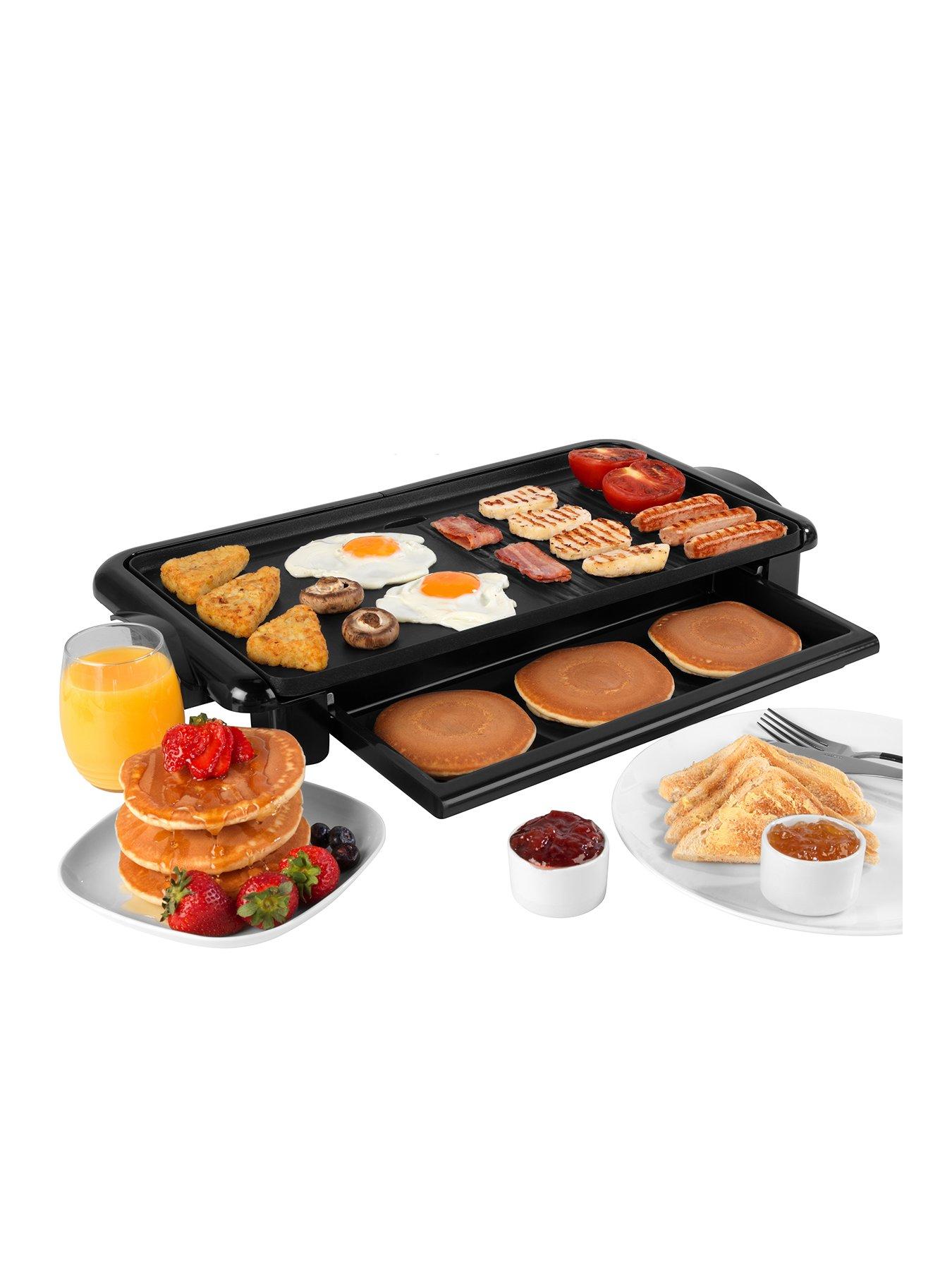 Product photograph of Salter Family Health Grill Family Health Grill And Griddle In One Ek4412 from very.co.uk