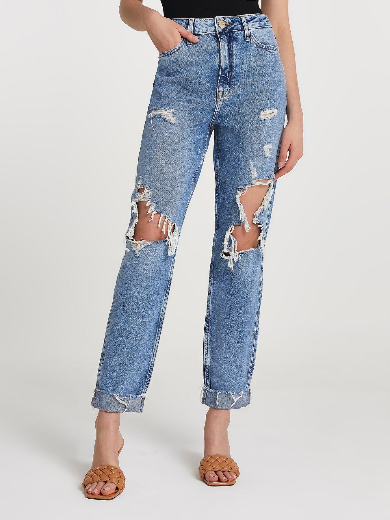 bdg ripped mom jeans