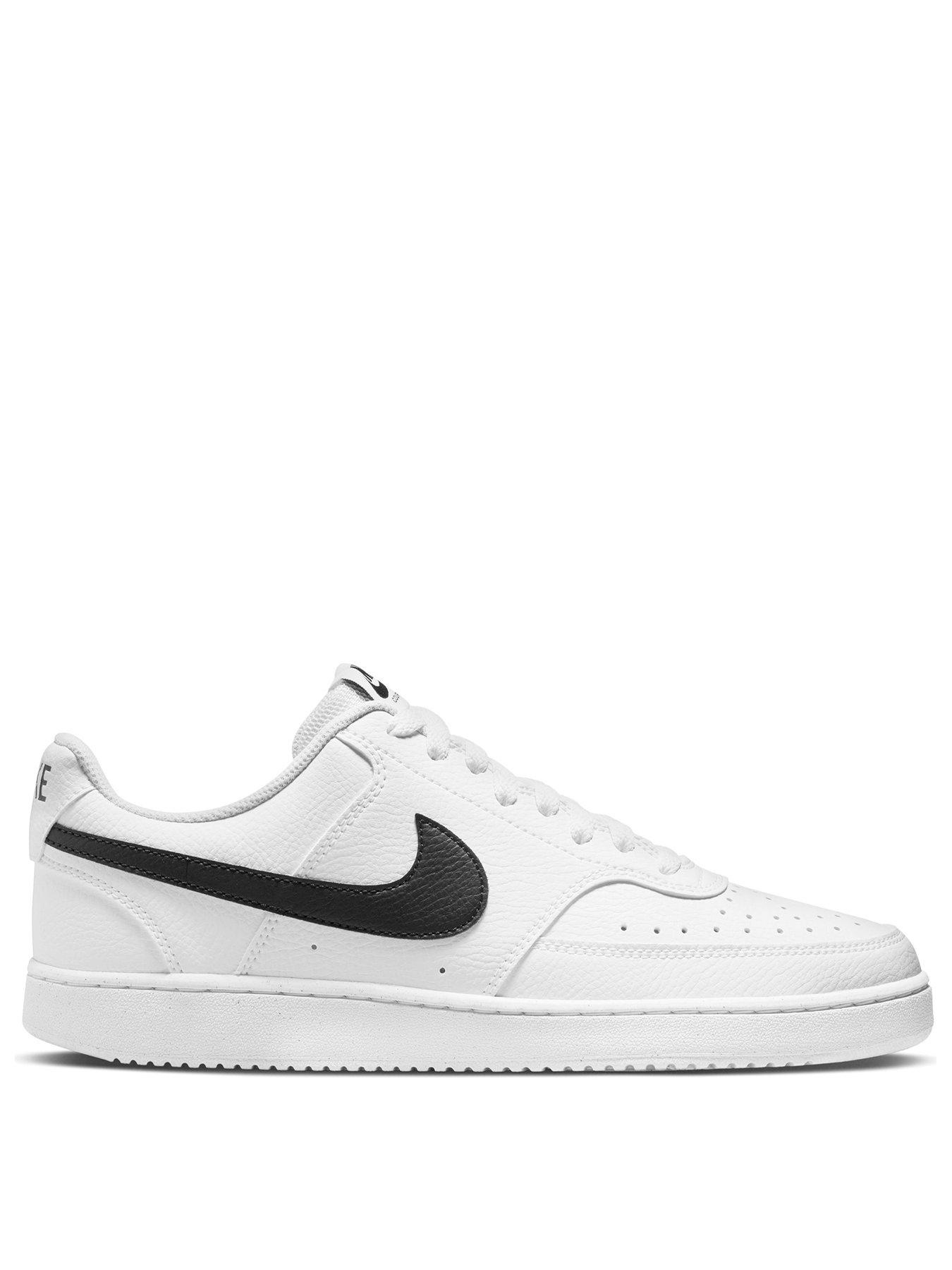 Nike Court Vision Low - White/Black | very.co.uk