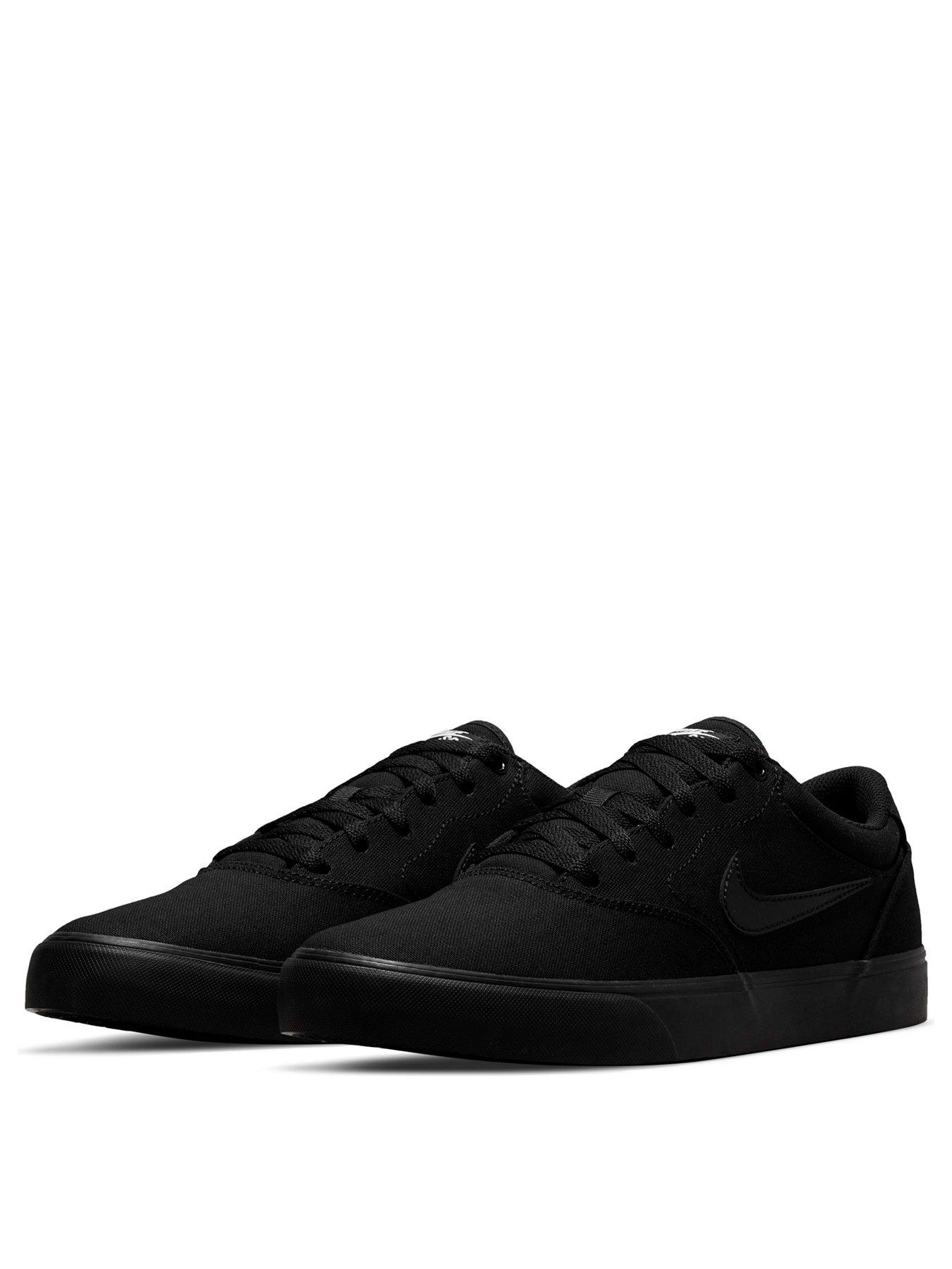 nike sb chron 2 canvas black