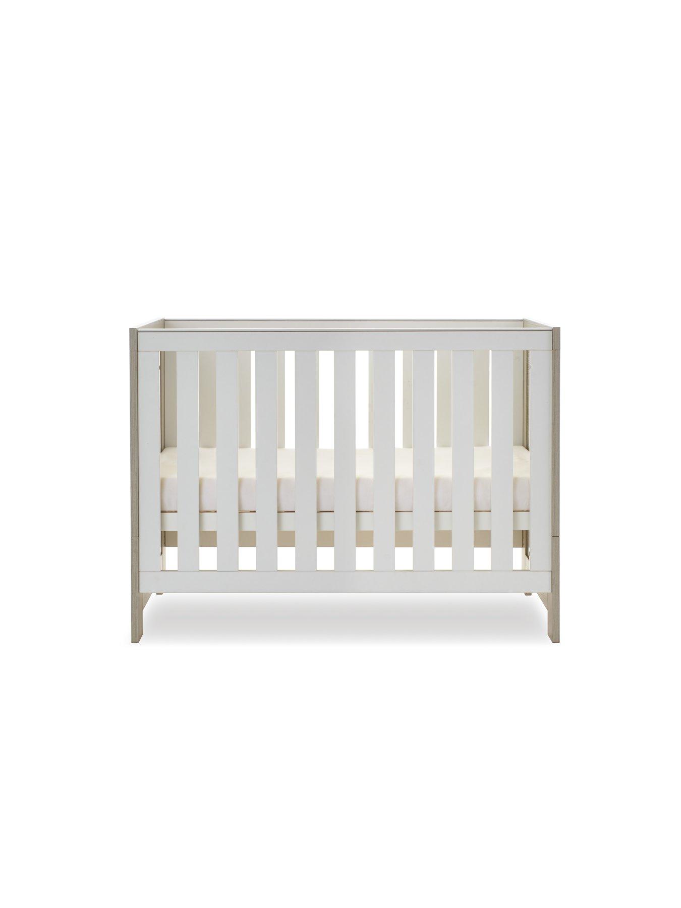 Image 3 of 7 of Obaby Nika Mini Cot Bed &amp; Changing unit