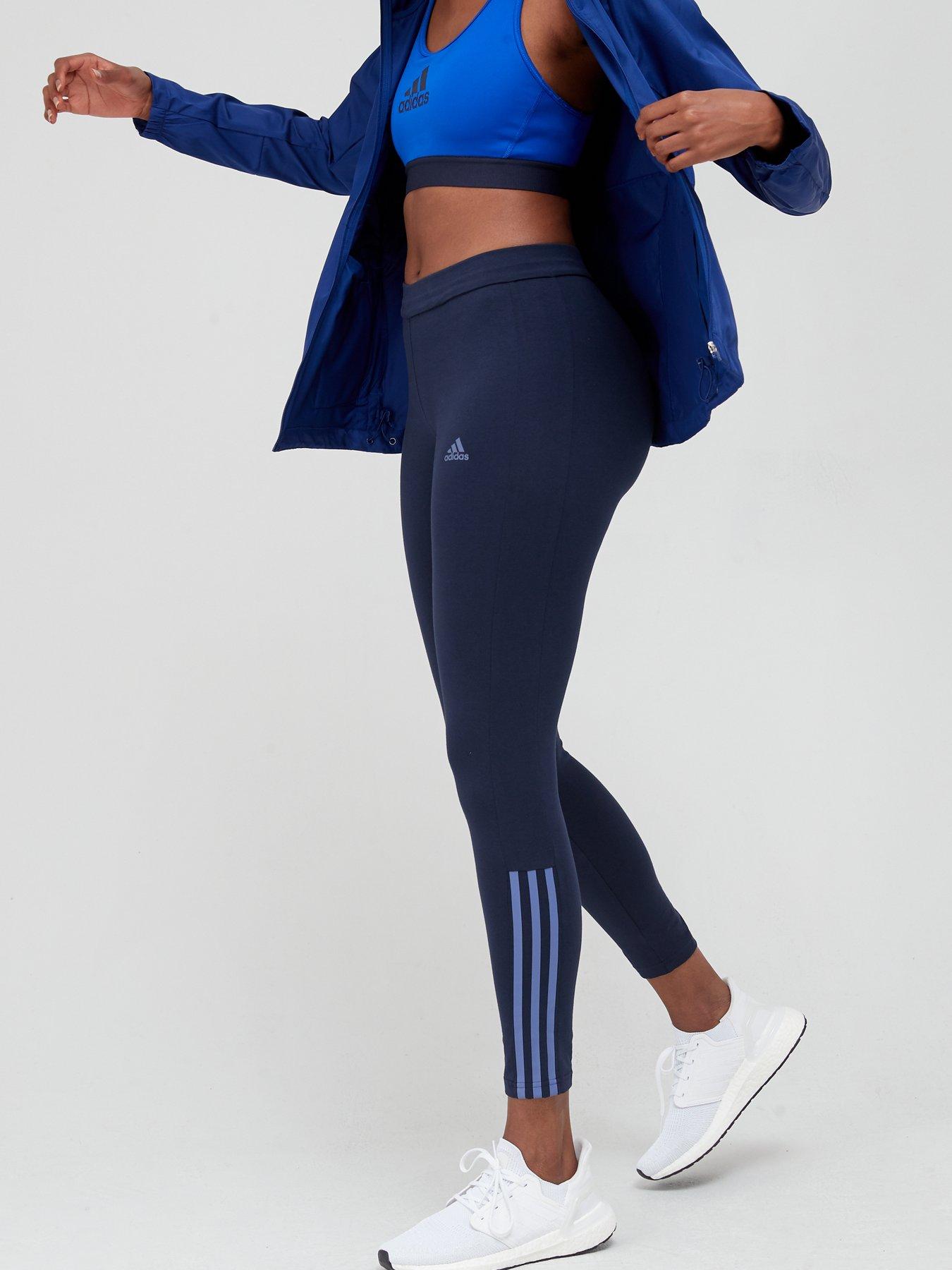 Tights Leggings Adidas Blue Www Very Co Uk