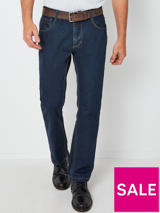 front image of joe-browns-straight-joe-jeans-mid-blue