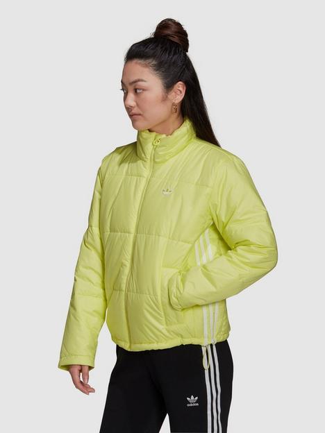 adidas-originals-short-padded-jacket-yellow