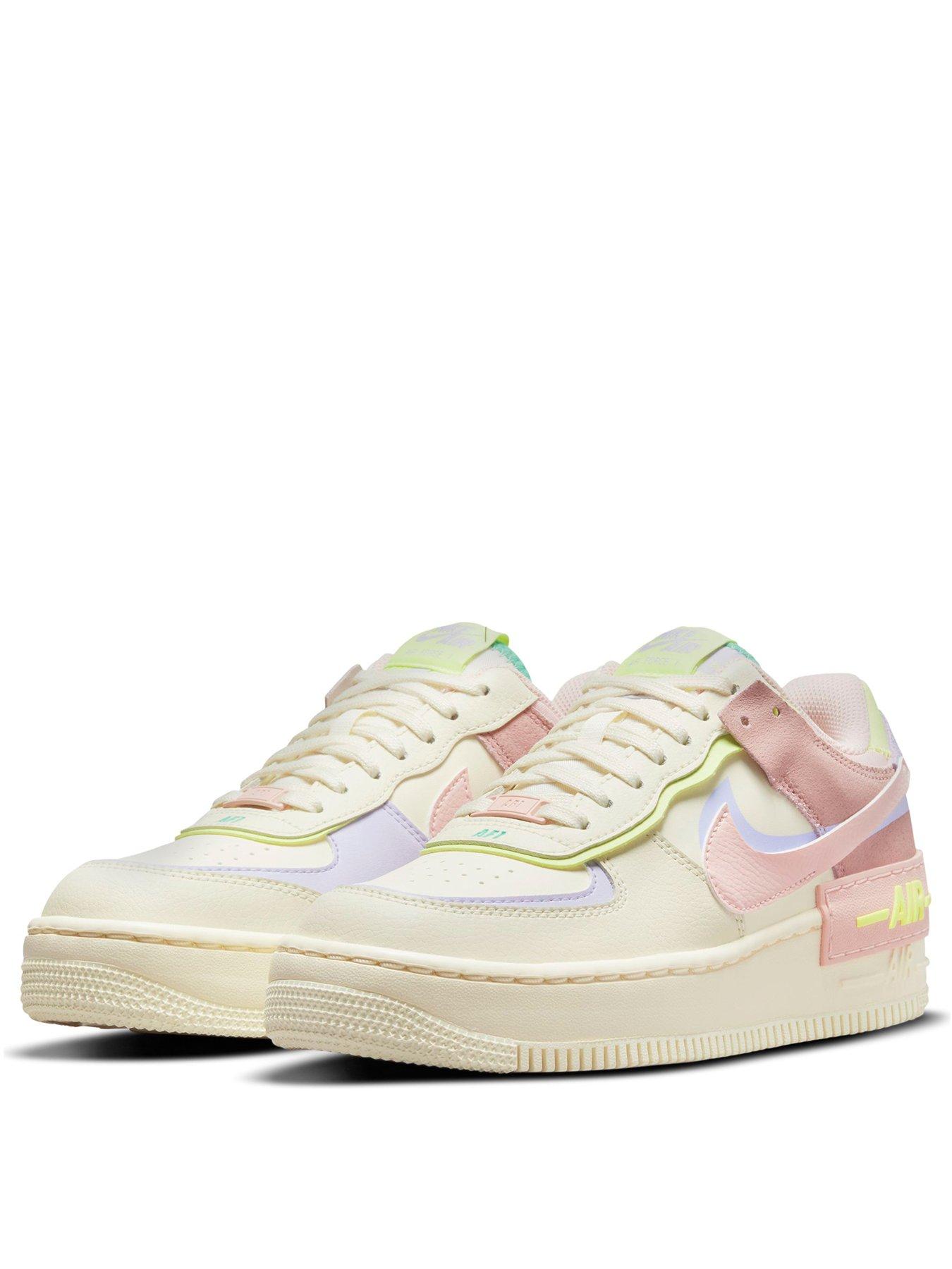 nike pink beige