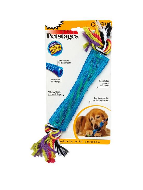 front image of rosewood-petstages-orka-stick-dog-toy-18cm