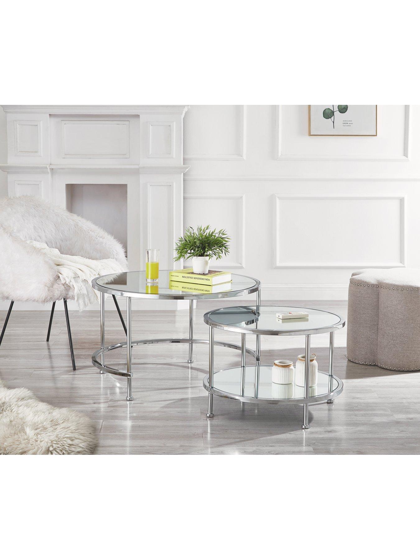 Very Home Aruba New Coffee Nest of Tables