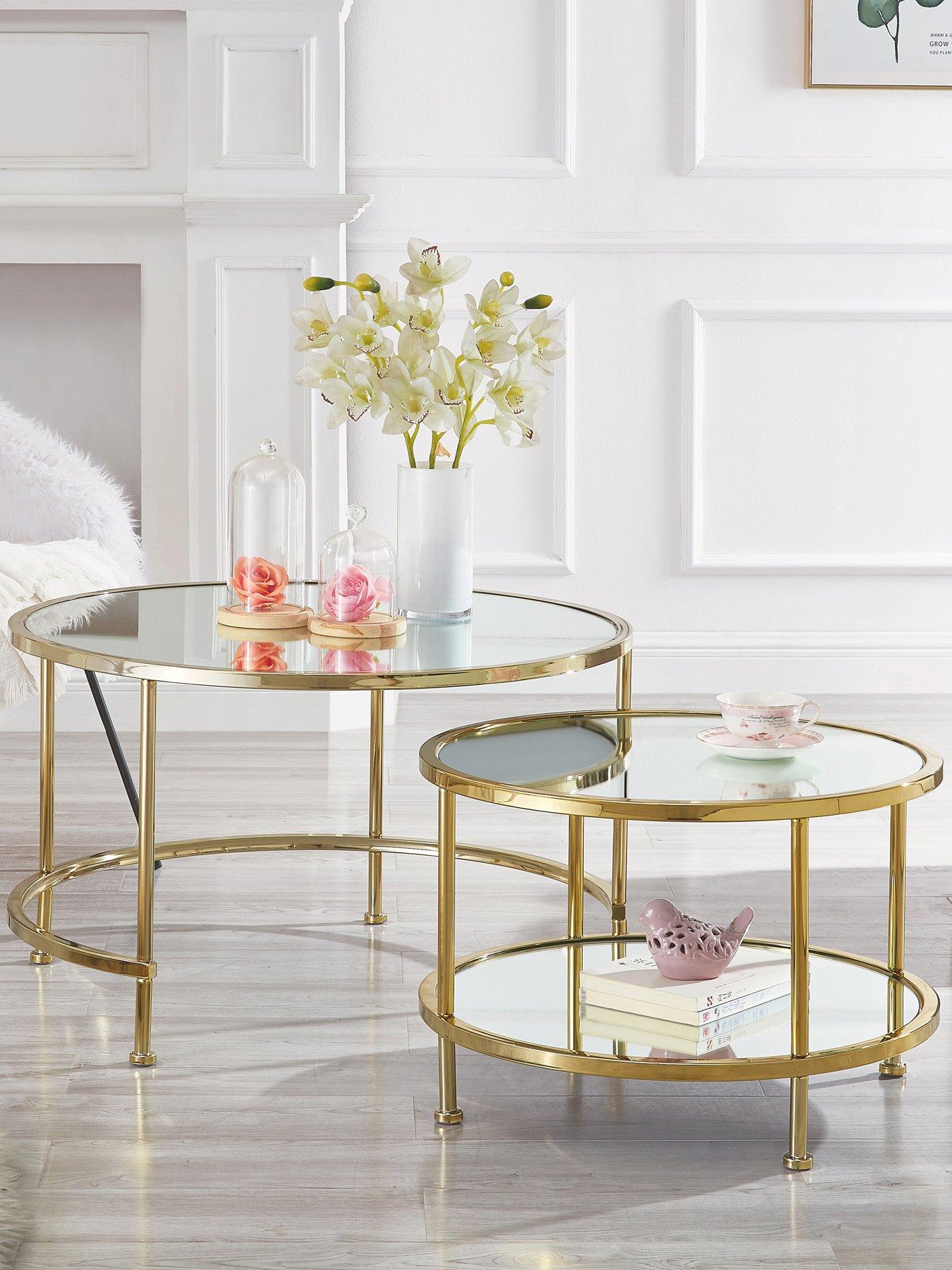 Very Home Aruba New Coffee Nest of Tables