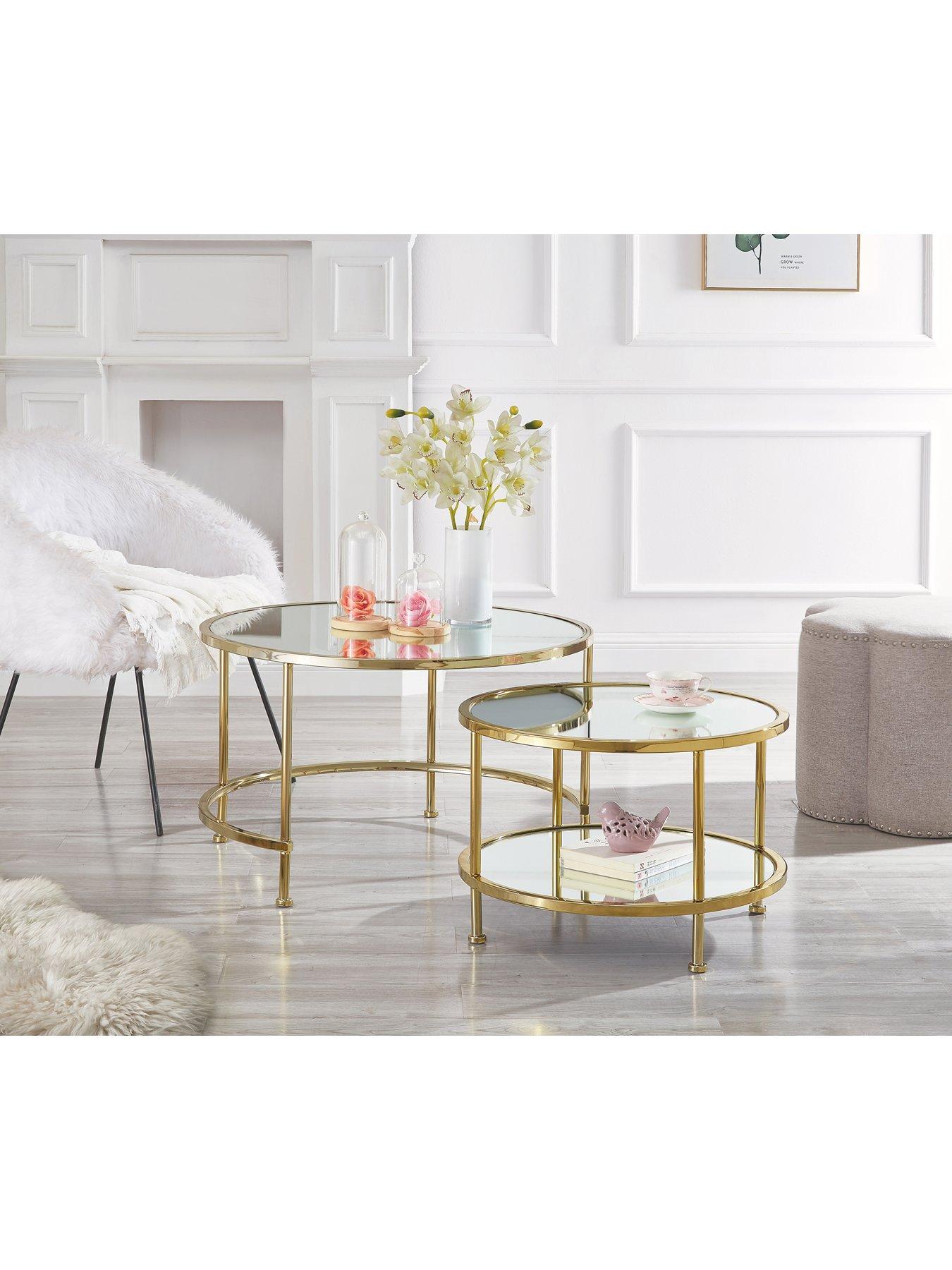 Very Home Aruba New Coffee Nest of Tables