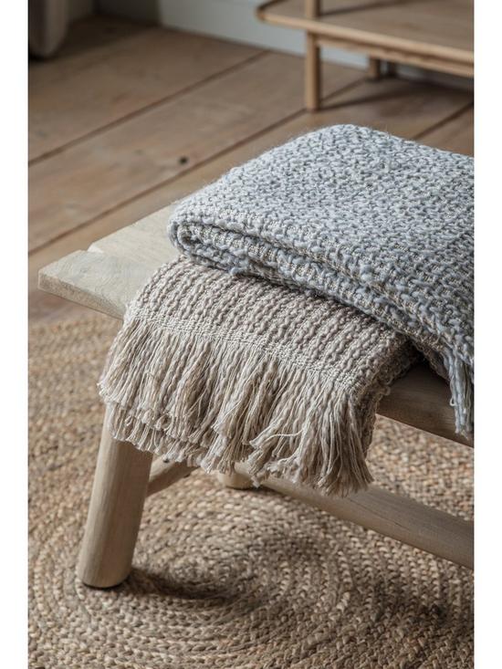 stillFront image of gallery-tonal-woven-throw