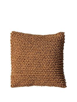 Product photograph of Gallery Pino Cushion - Tan from very.co.uk