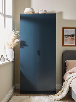 Product photograph of Very Home Ladner 2 Door Wardrobe from very.co.uk