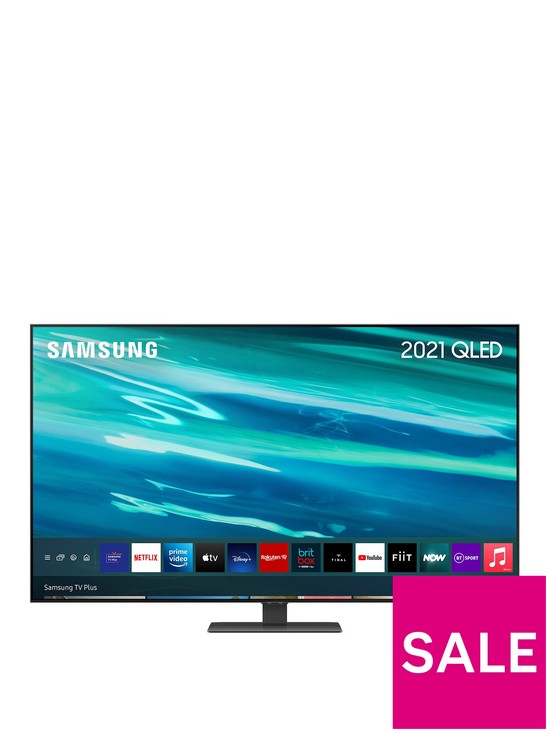 front image of samsung-2021-65nbspinchnbspq80a-qled-4k-hdr-1500-1000-smart-tv-silver