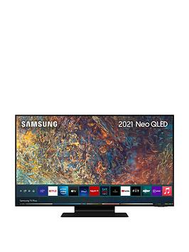 Samsung 2021 50 Inch Qn90A Flagship Neo Qled 4K Hdr 1500 Smart Tv - Black